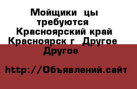 Мойщики (цы) требуются - Красноярский край, Красноярск г. Другое » Другое   